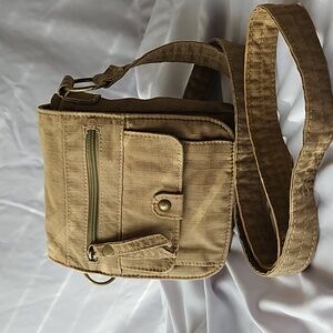 Canvas Classic Flap Crossbody Bag - Small